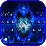 Ice Neon Wolf icon