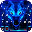 Ice Wolf 3D Keyboard Theme