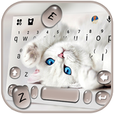 Innocent Cute Cat कीबोर्ड