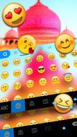 Tema Keyboard India Tajmahal imagem de tela 2