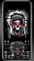 Indian Horror Skull Poster