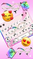 Tema Keyboard Infinity Feather screenshot 2