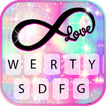 Fond de clavier Infinity Galaxy Love