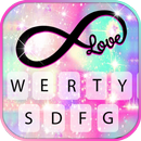 Фон клавиатуры Infinity Galaxy Love APK