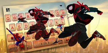 Тема для клавиатуры Into The Spider Verse