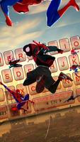 Tema Keyboard Into The Spider Verse poster