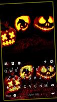 Fundo do Teclado Jack O Lanter Cartaz