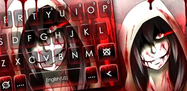 Tema Keyboard Jeff The Killer