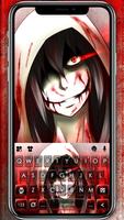 Jeff The Killer Keyboard Theme پوسٹر