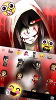 Tema Keyboard Jeff The Killer imagem de tela 2