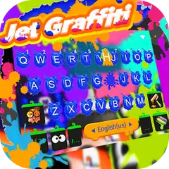 Jet Graffiti Keyboard Theme APK download