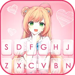 Jk Uniform Girl Keyboard Theme APK download
