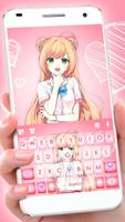 Tema Keyboard Jk Uniform Girl poster