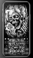 Fundo do Teclado Joker Black Cartaz