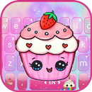 Kawaii Cute Cup Cake Keyboard  APK