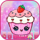 Kawaii Cute Cup Cake icon