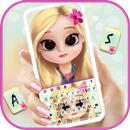 Kawaii Doll Girl Tastaturhinte APK