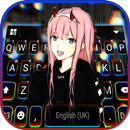 Kawaii Demon Girl Keyboard Bac APK