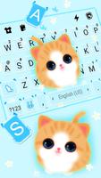 Fond de clavier Kawaii Kitty L capture d'écran 1