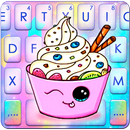 Thème de clavier Kawaii Ice Cr APK