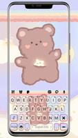 Kawaii Teddy Plakat