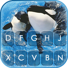 Fundo do Teclado Killer Whales ícone