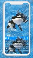 Fundo do Teclado Killer Whales Cartaz