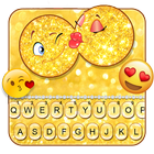 最新版、クールな Kiss Emoji のテーマキーボード アイコン