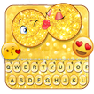 Tema Keyboard Kiss Emoji