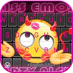 kissemoji Tastaturhintergrund