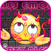 Fond de clavier kissemoji