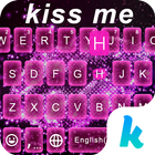 最新版、クールな kissme のテーマキーボード アイコン