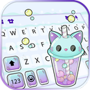 Fundo do Teclado Kitty Bubble  APK