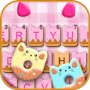 Тема для клавиатуры Kitty Cat  APK