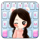 الكيبورد Kitty Girl APK