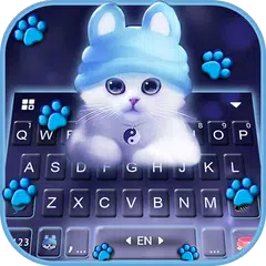 Neues Kitty Hat Tastatur thema APK Herunterladen