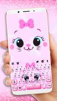 Teclado Kitty Smile Cartaz