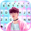 Kpop Cute Idol Tastaturhinterg