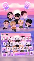 الكيبورد Kpop Idol Crew تصوير الشاشة 1