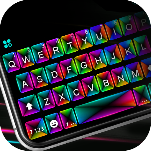 Teclado Laser Color Box 3D