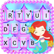 Laser Pretty Mermaid keyboard
