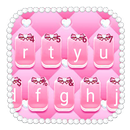 Teclado Leather Pink Bow APK
