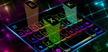 Teclado LED Colorful