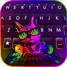 Fond de clavier LED Cool Cat D icône