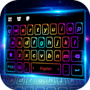 Fundo do Teclado LED Gradient APK