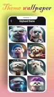 Fluffy Dog love Theme poster