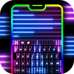 خلفية الكيبورد LED Laser Beam