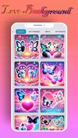 Fluffy Butterfly Theme poster