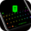 Teclado LED Neon Black