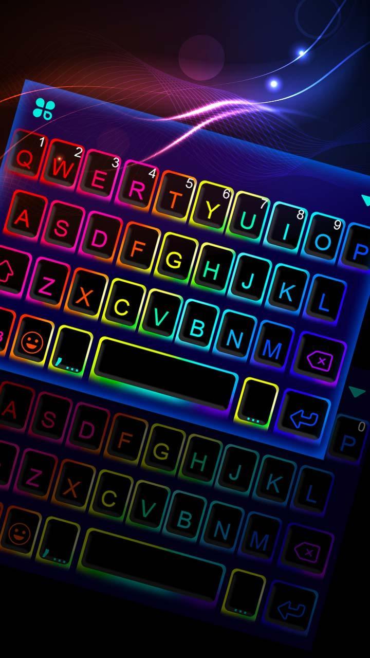 Led Neon Color Tema Tastiera APK per Android Download